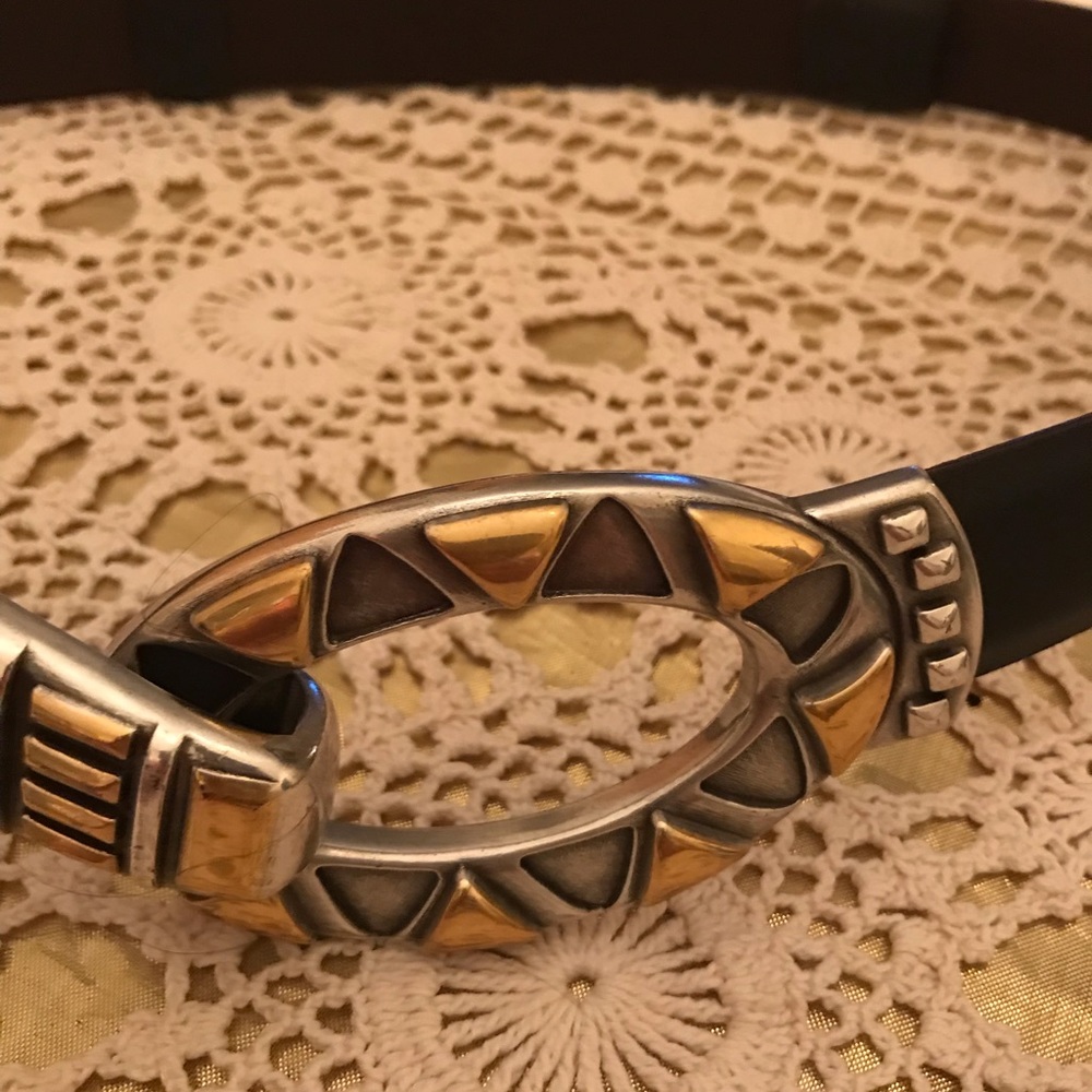 Chico’s genuine leather belt